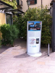 La tappa di Villa Serbelloni, Bellagio
