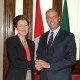 Simonetta Sommaruga e Angelino Alfano (foto ministero dell'Interno)