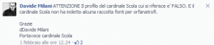 milani don profilo falso scola