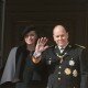 Ultima apparizione al balcone per la Principessa Charlene la cui gravidanza gemellare giunge al termine (www.palais.mc)