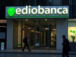 Mediobanca: utile netto a 330 milioni nel primo trimestre 2024-2025, ricavi stabili