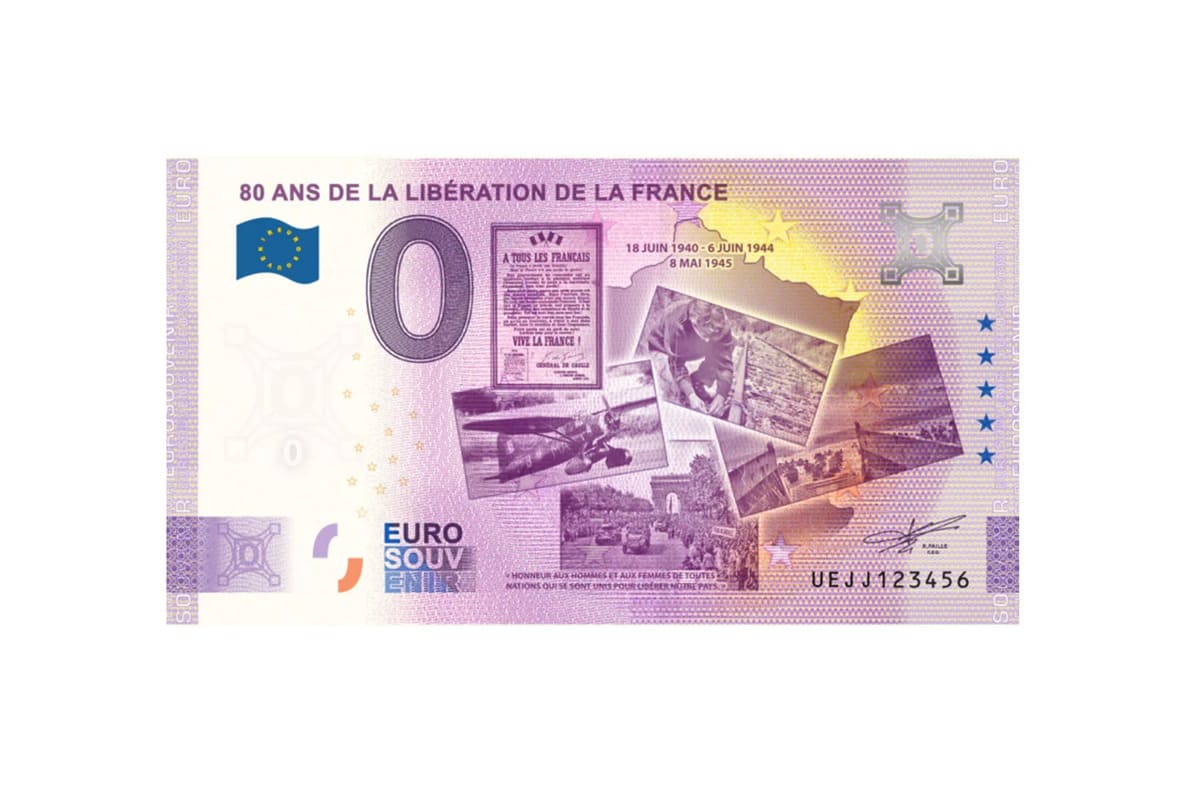 La Francia metterà in commercio una nuova banconota da 0 euro