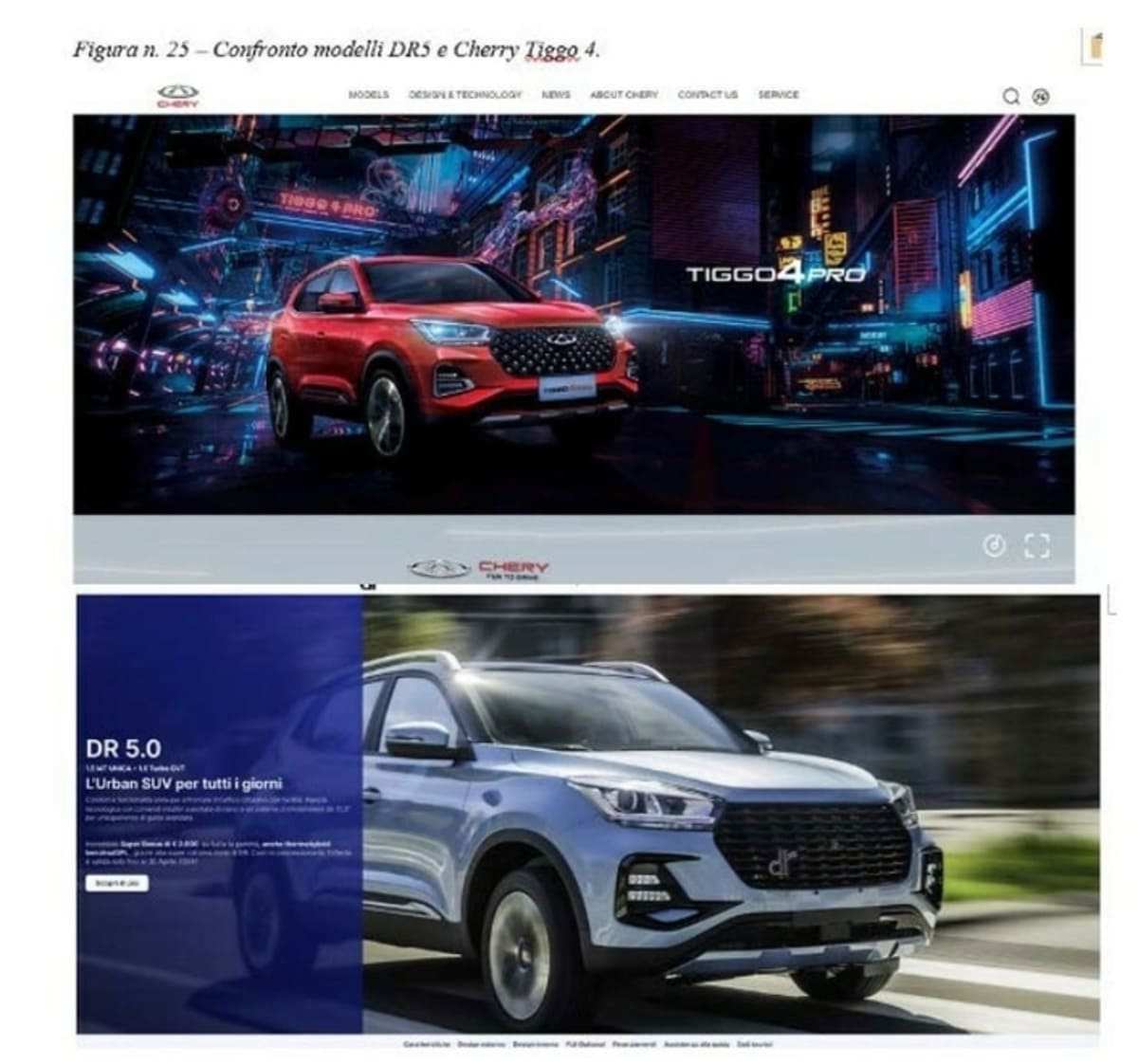 Chery Tigoo 2 e Tiggo 4