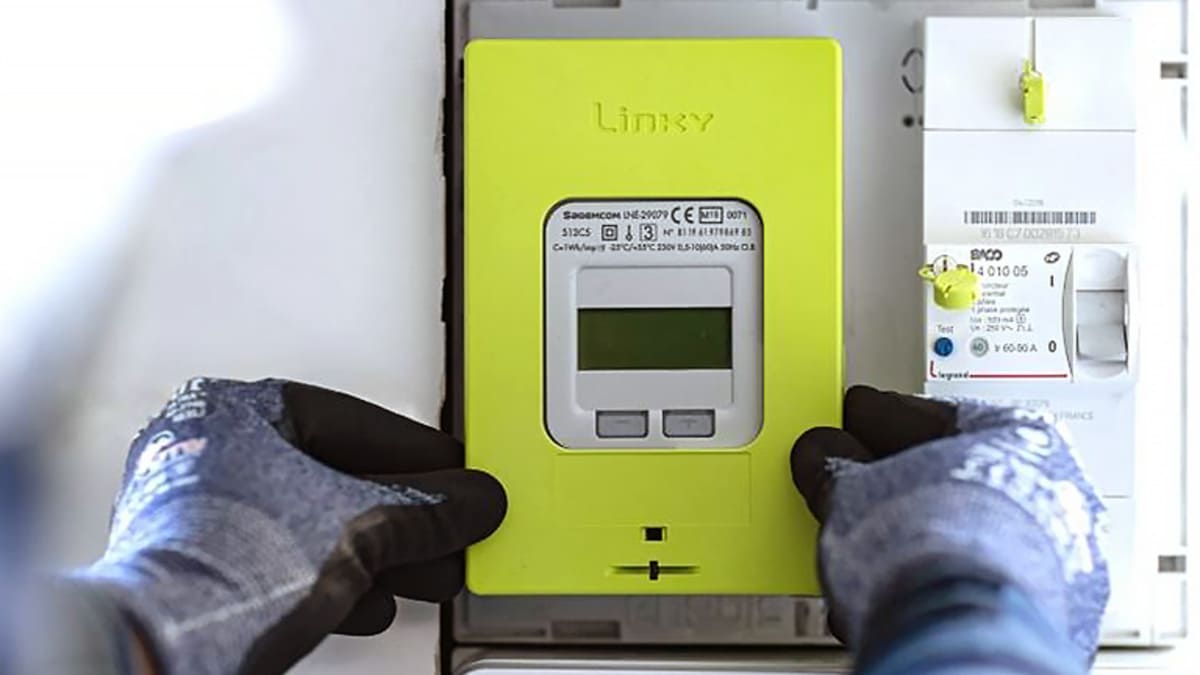Contatore elettrico linky
