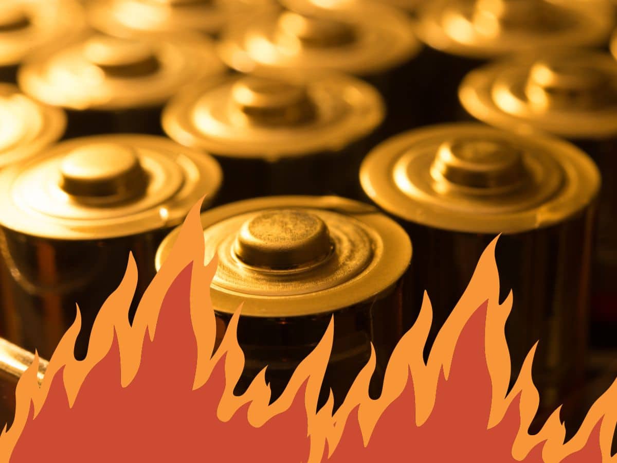 Esplosione di una batteria