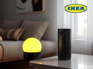 Ikea Lampada-cassa Wi-Fi SYMFONISK