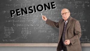 Pensione di un insegnante delle scuole elementari