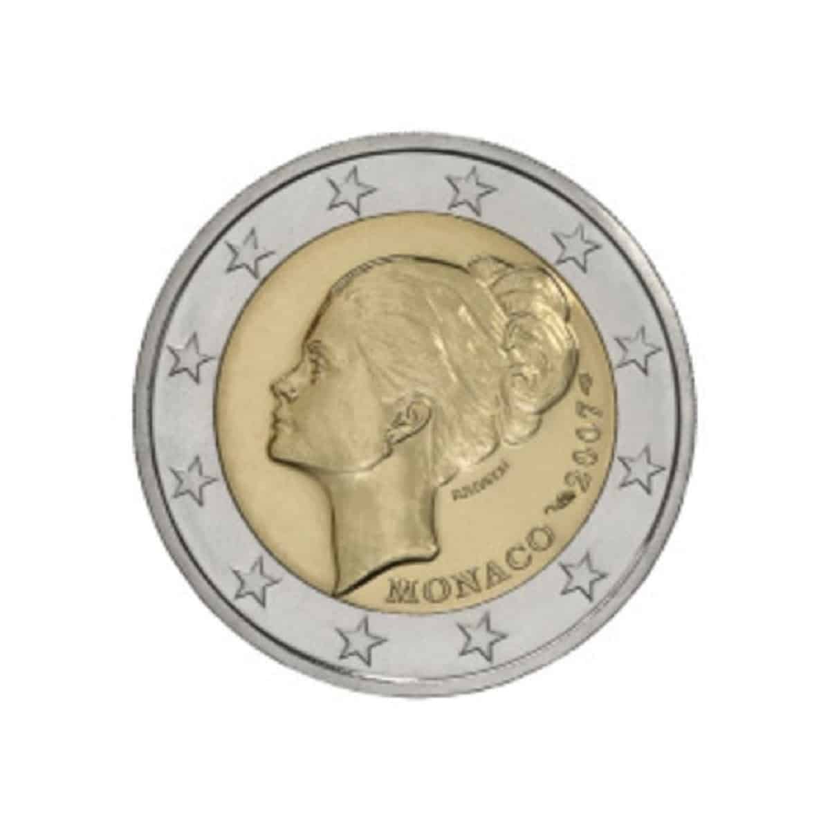 2 euro Monaco – Grace Kelly