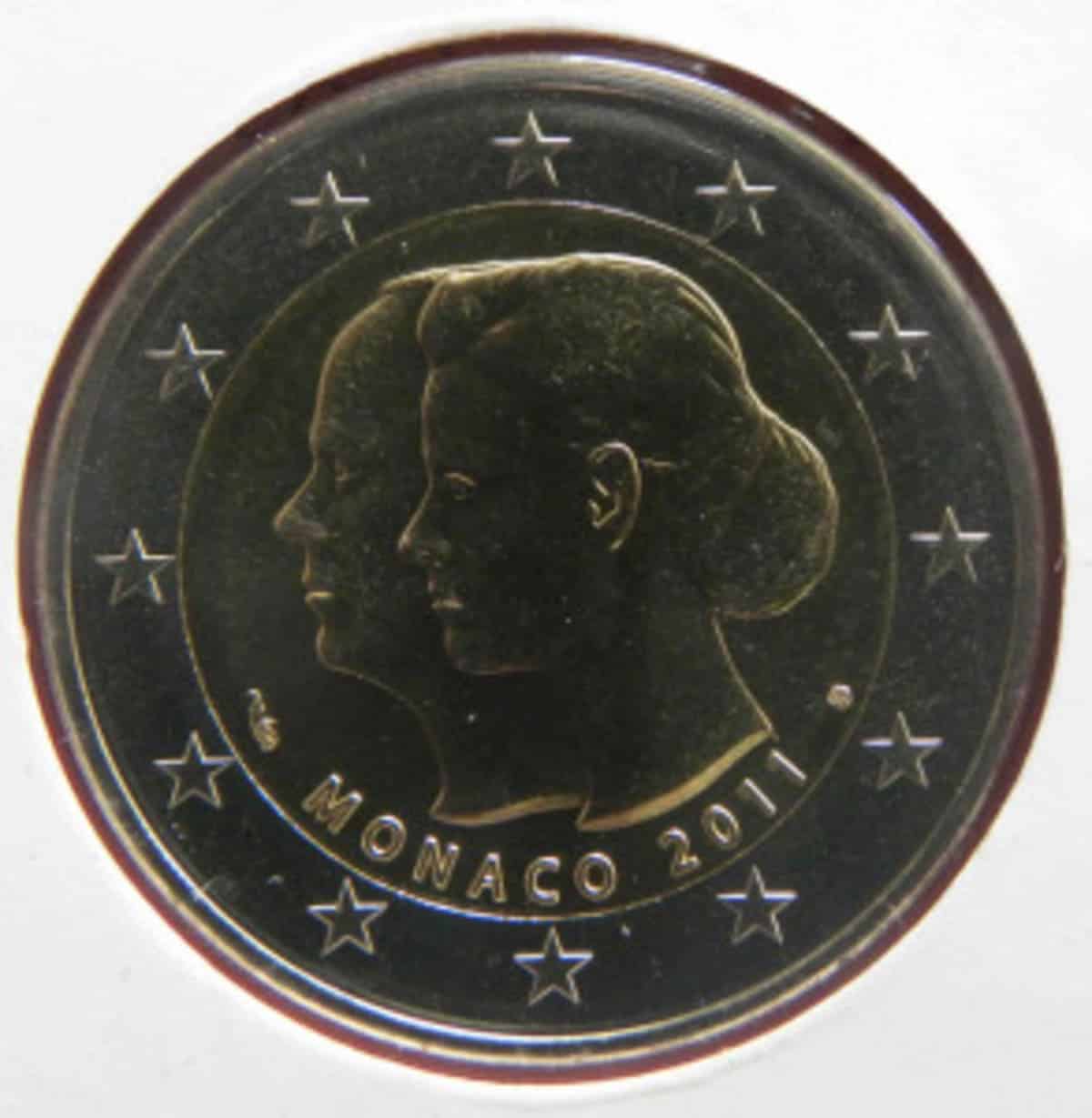 2 euro Monaco – Matrimonio del Principe Alberto II