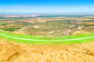 600 000 lavoratori cinesi contro il deserto