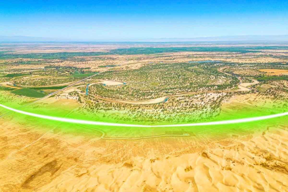 600 000 lavoratori cinesi contro il deserto