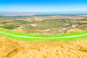 La Cina compie un'impresa epica fermando l'avanzata di un enorme deserto con 600 000 alberi