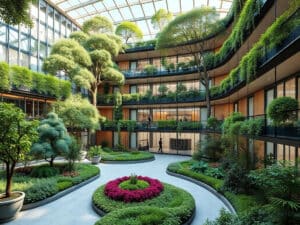 Snam, la futura sede con il giardino pensile come piazza centrale