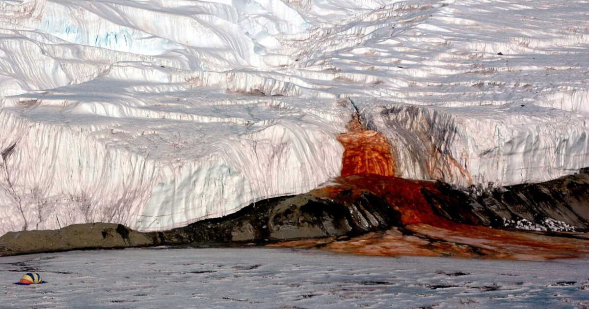 Cascate di sangue in Antartide