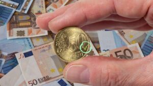 Moneta da 50 cent olandese che vale 1650€