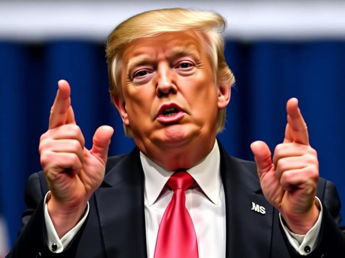 Trump Jerome Powell